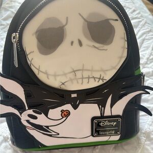 Loungefly Black and White Backpack